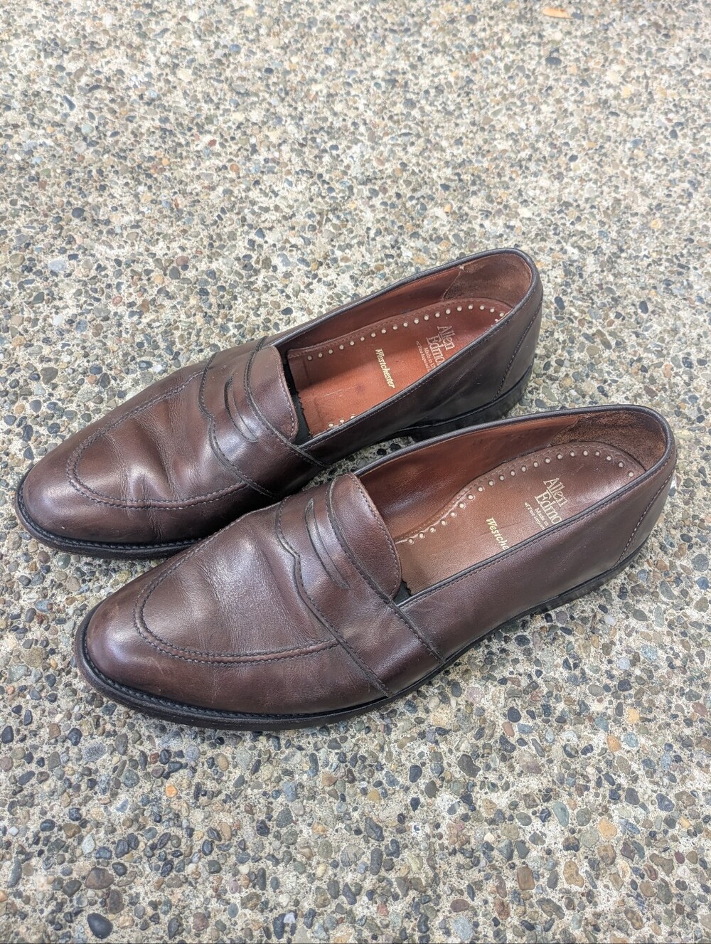 Allen Edmonds Westchester Brown Leather Loafer